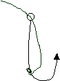 fishhook and line